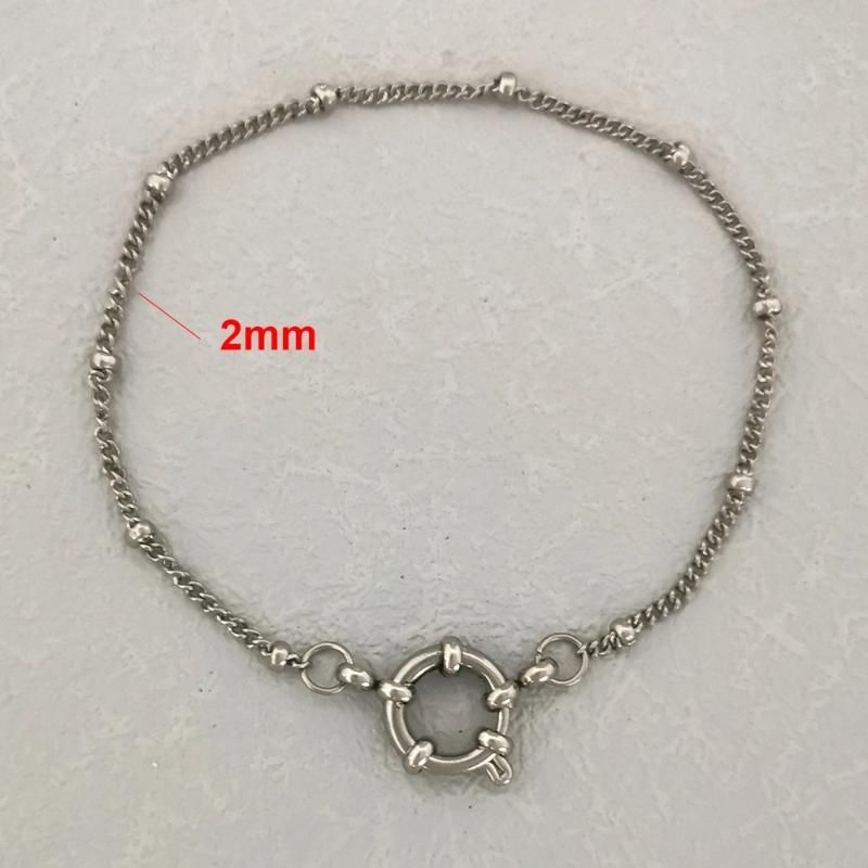 Armband 15cm Y0009 Silber