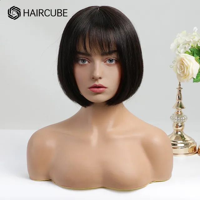 10 Black Wig