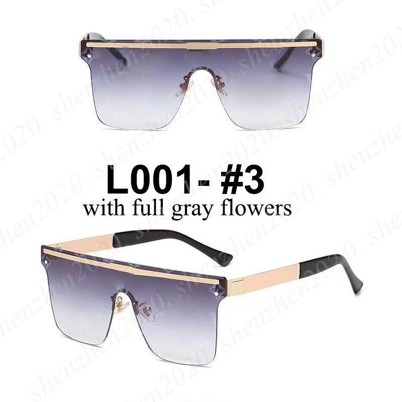 L001-#3 مع زهور رمادية كاملة