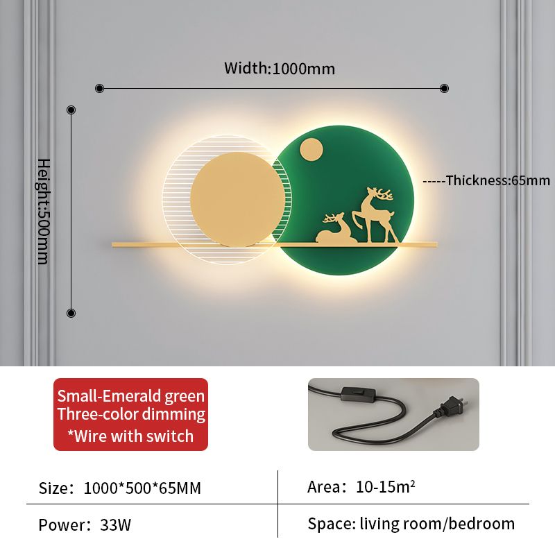 Green-100 cm Plug China Tre-color