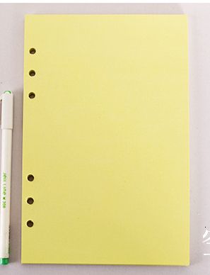 14 Yellow Blank-A5