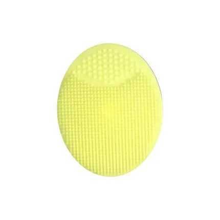 Brosse à shampoing jaune