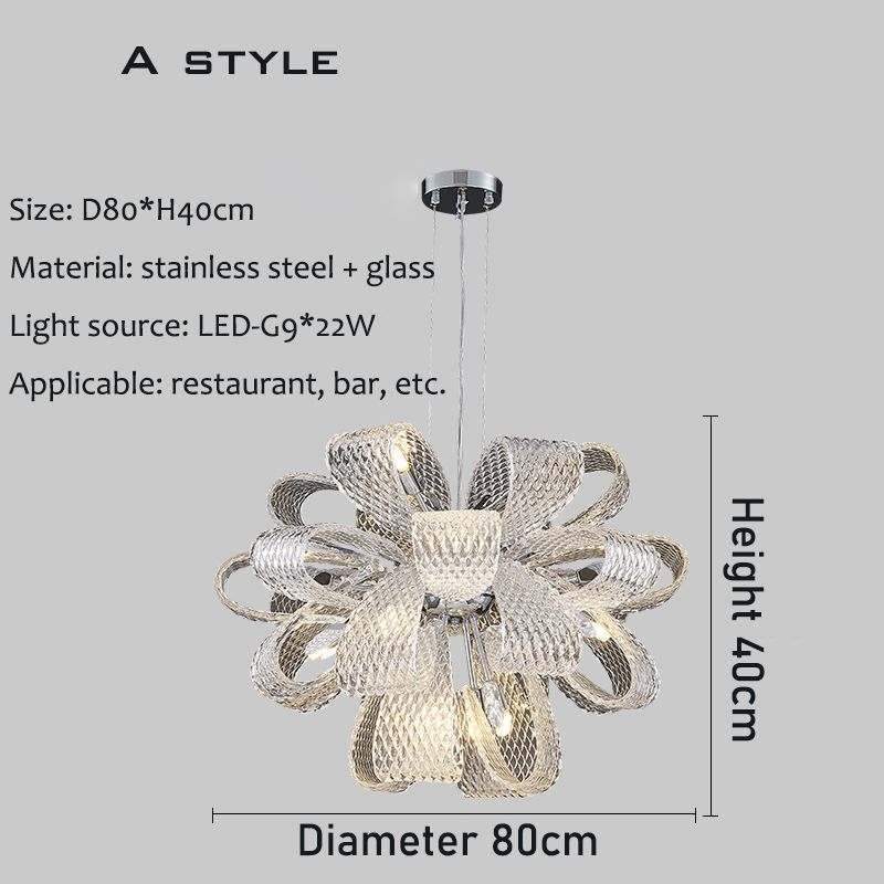 Diametro -80 cm Luce calda Nessun telecomando