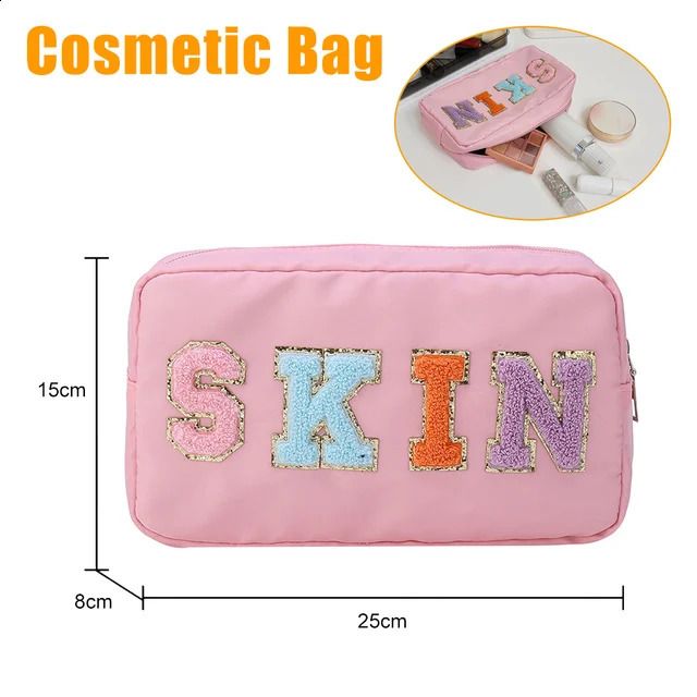 Pink Cosmetic Bag