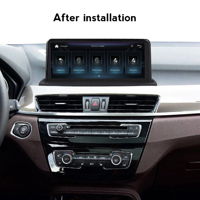 Turn your BMW X1 F48 into a 10.25 inch Android screen 