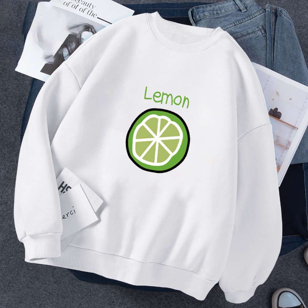 Sweater white lemon