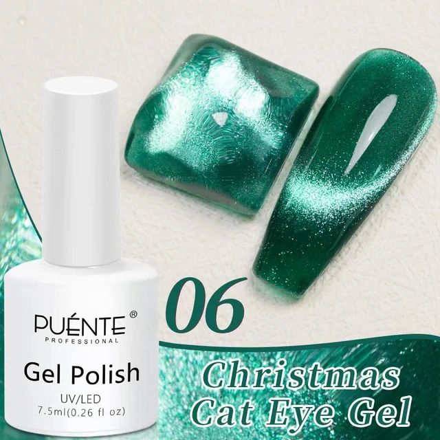 Christmas Cat Eye 06