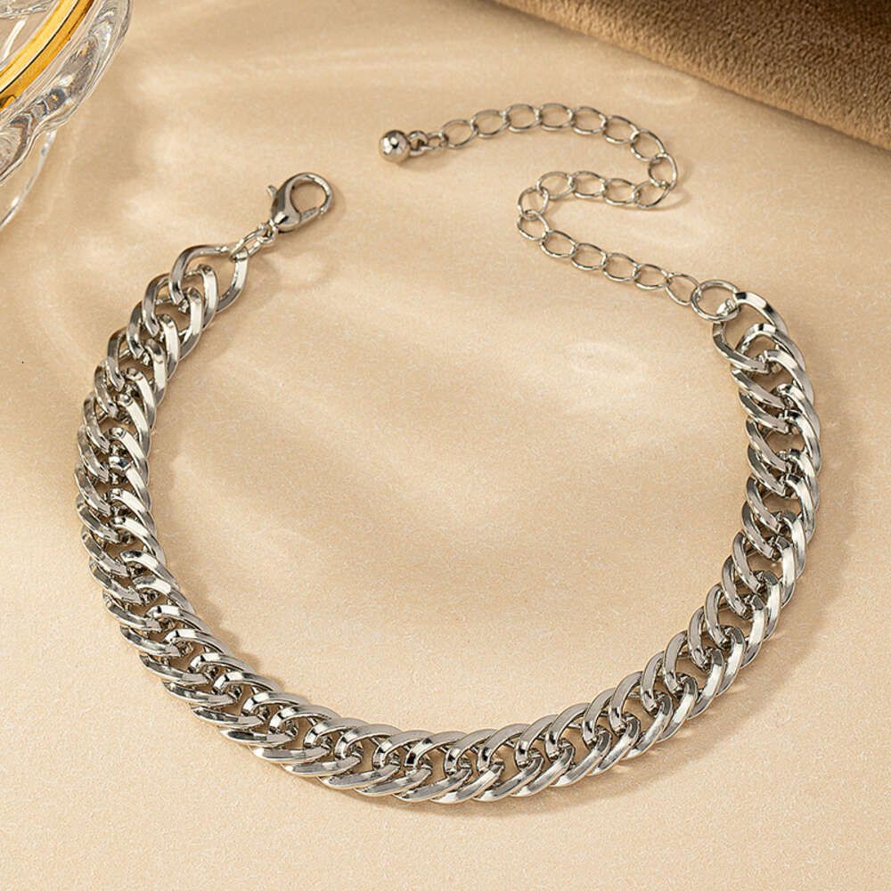 Platinum-Bracelets, Bangles-21cm