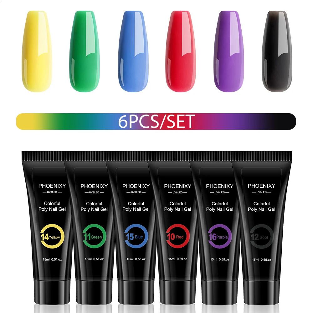 6pc Nieuwe Gels Set2