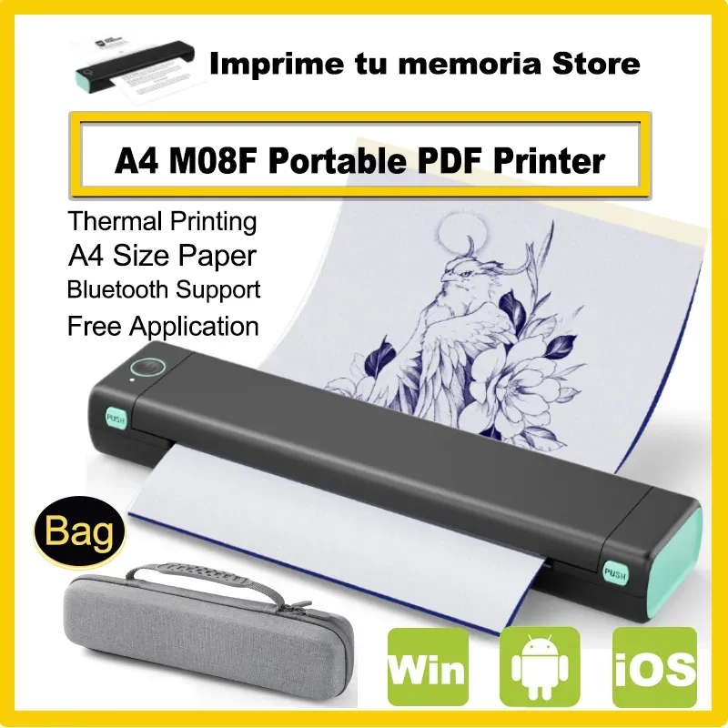 A4Printer Adicionar saco