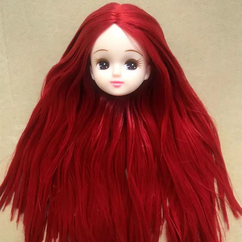 Cabeça de cabelo vermelho