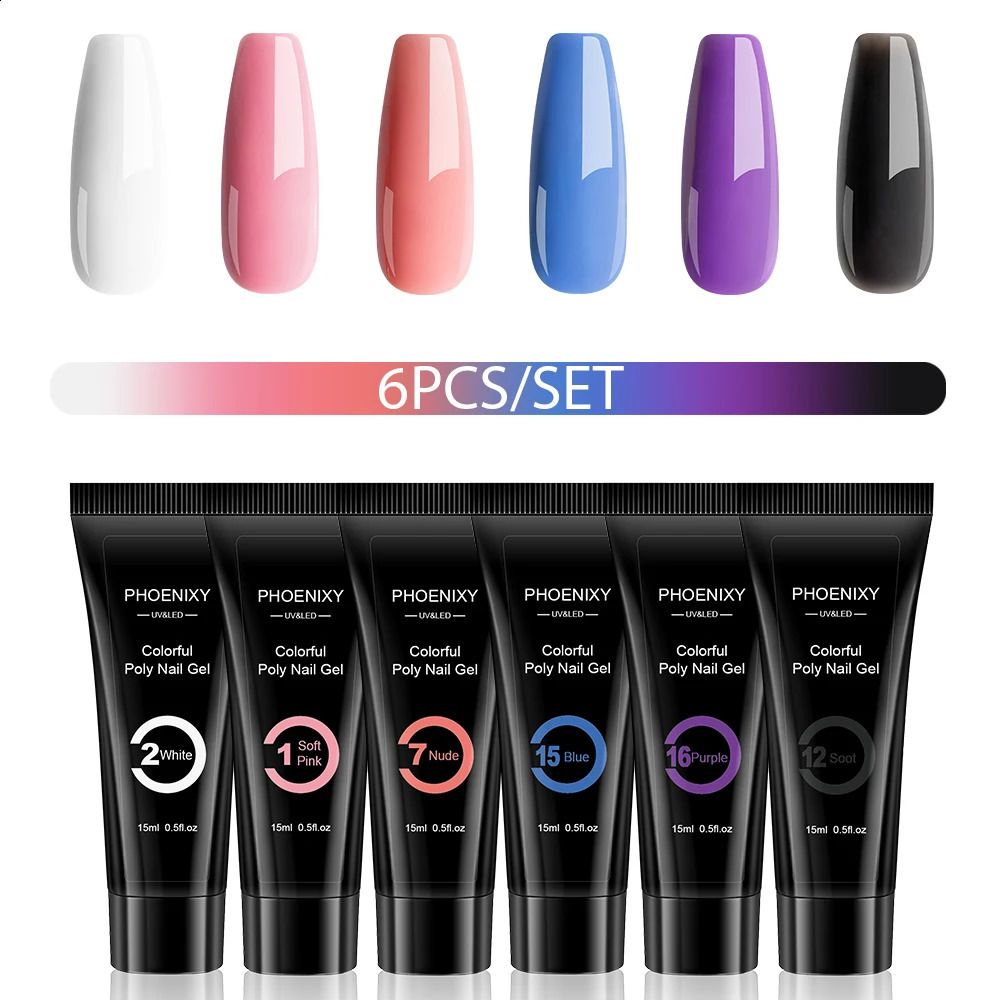 Ensemble de gels 6 pièces4