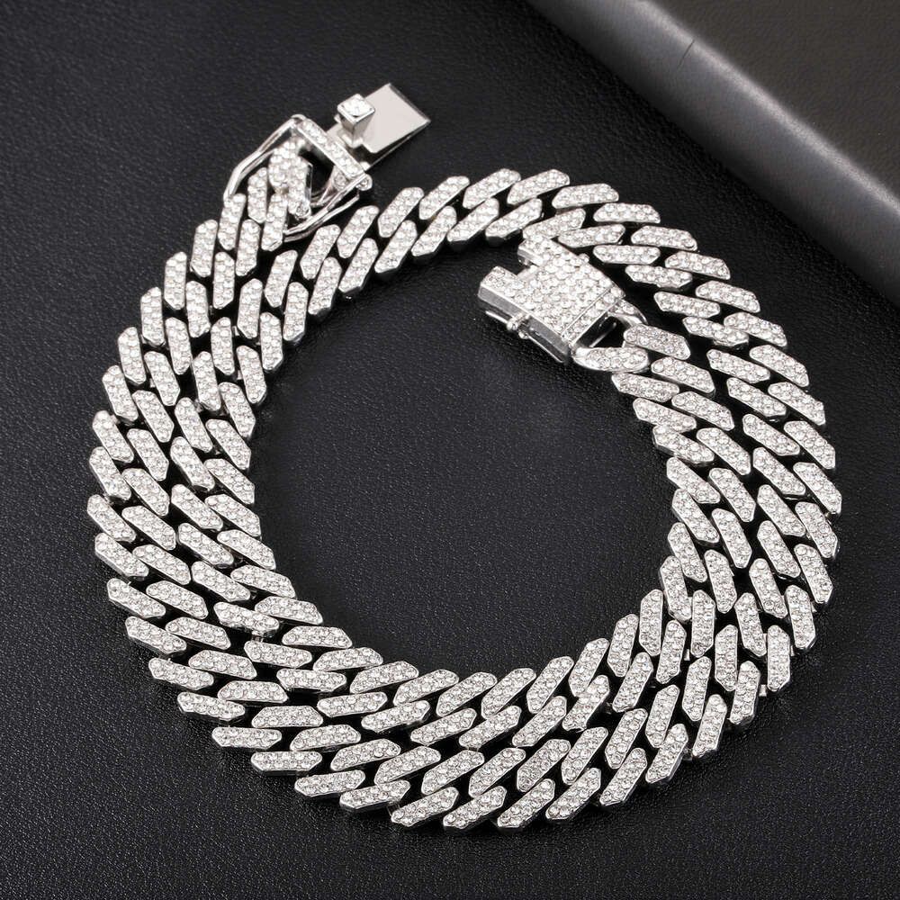 Bracelete de 12mm silver4-8inch.