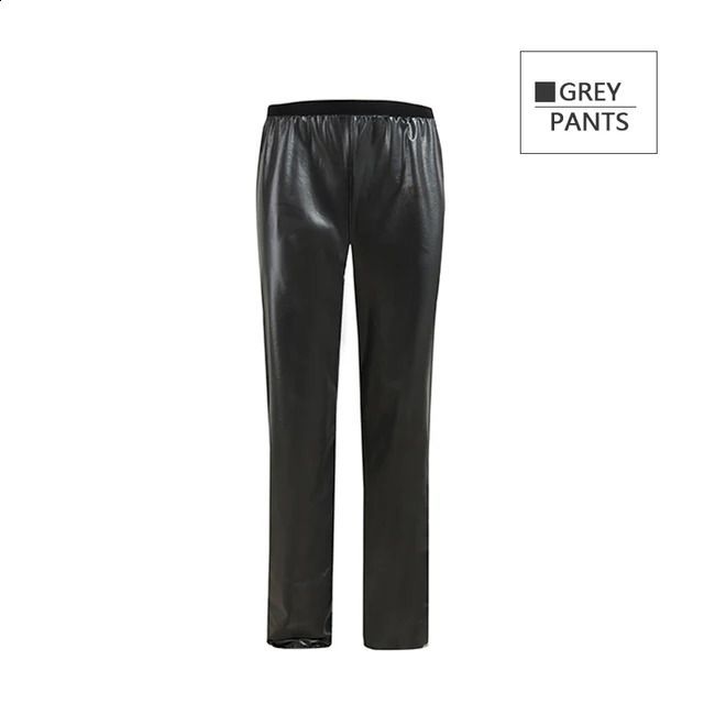 pantalon gris foncé