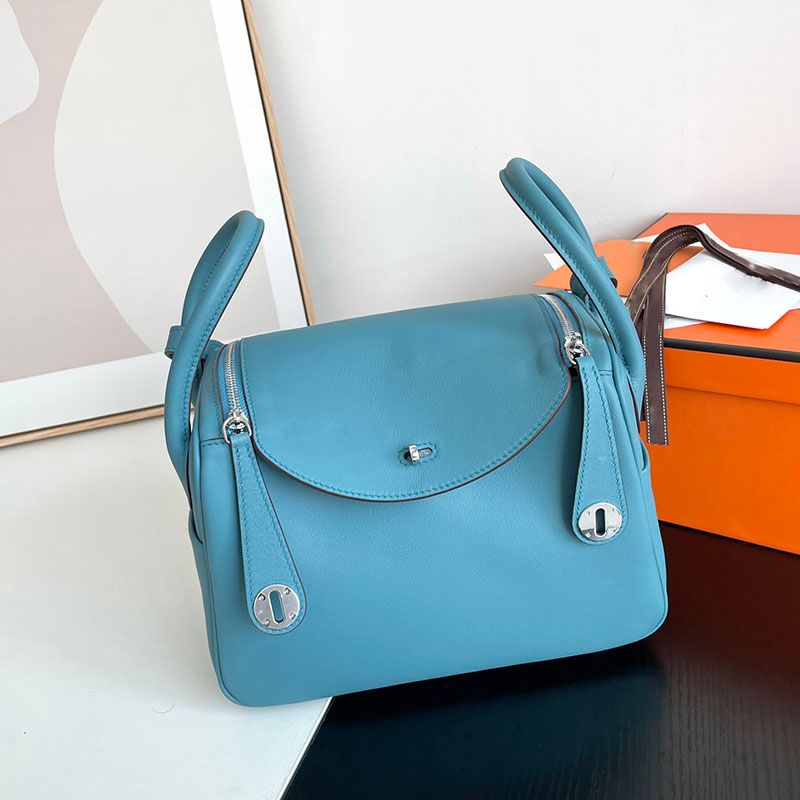 Swift Leder Blue Silver-Hardware