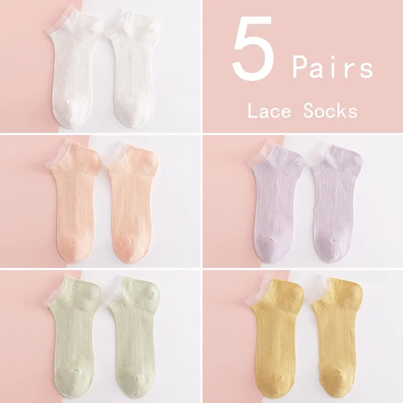 5 Pairs Lace A