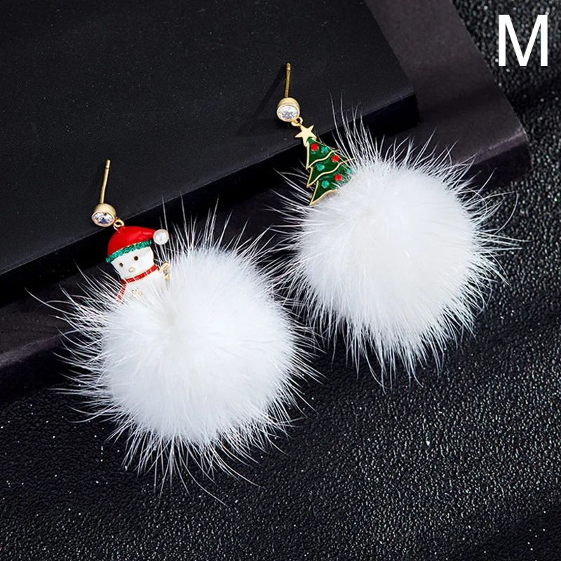 Boucles d'oreilles de Noël m