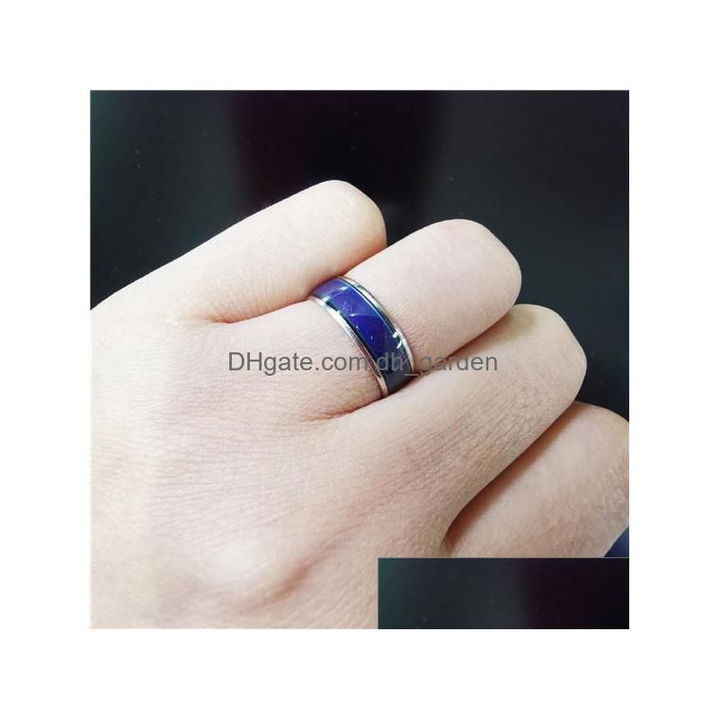 6 Mm Wide Color Changing Ring