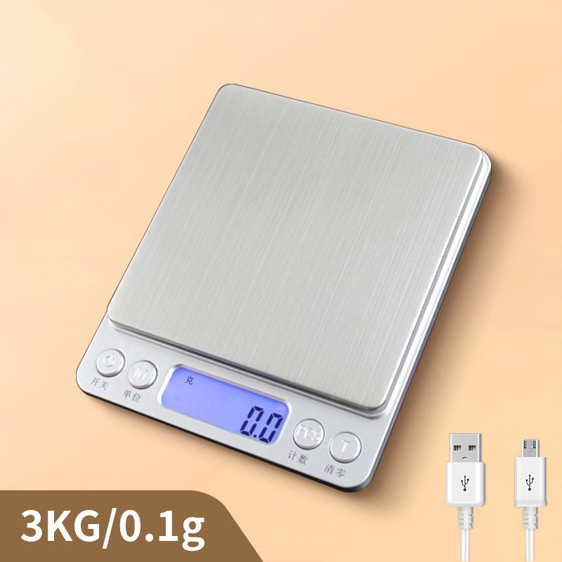 3kg/0.1g مع كابل الشحن