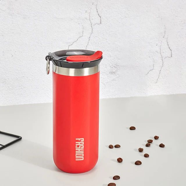 tasse thermos rouge