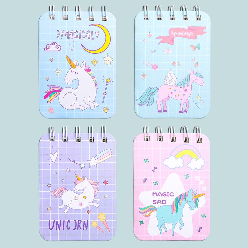 4PCS Unicorn 75 mm x110 mm