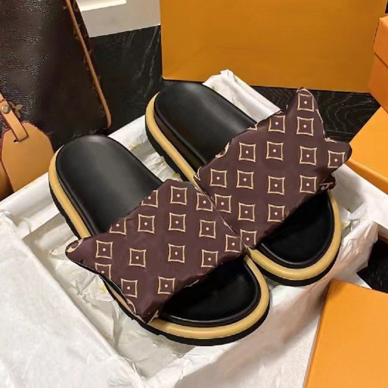 Louis Vuitton 2021 Monogram Pool Pillow Comfort Slides