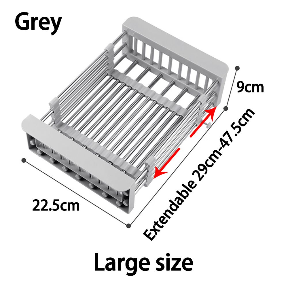 GROTEGRAGE GRIJS-1PC SUCK-RACK-AANPASSEBAAR