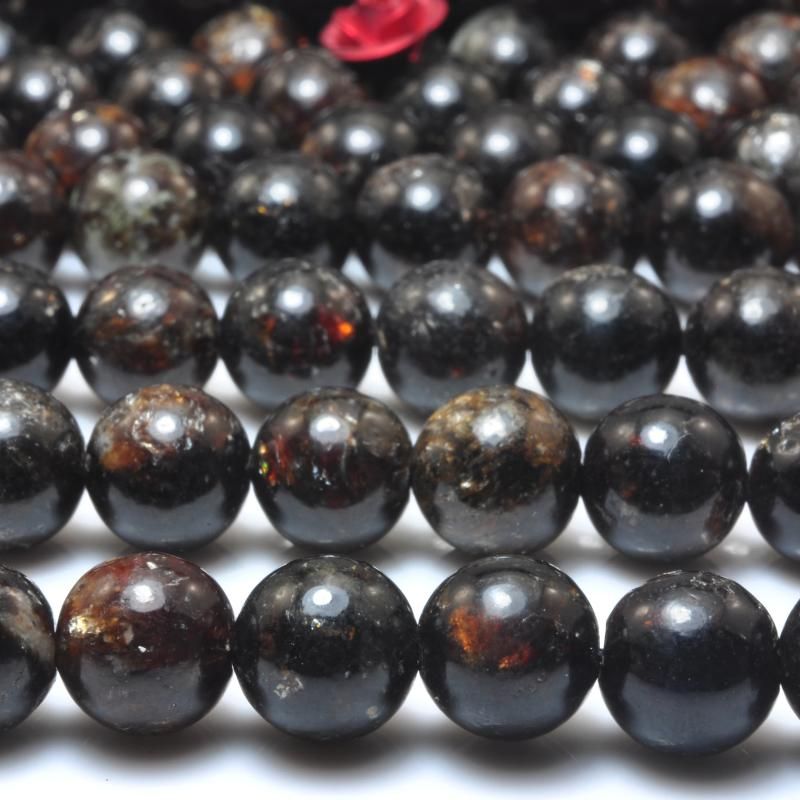 black 8mm 47beads