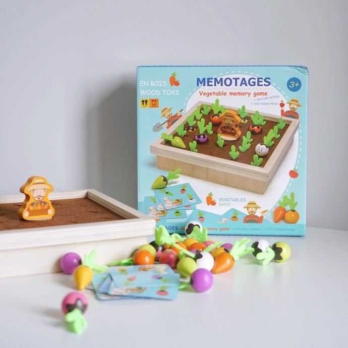 vegetable memory game