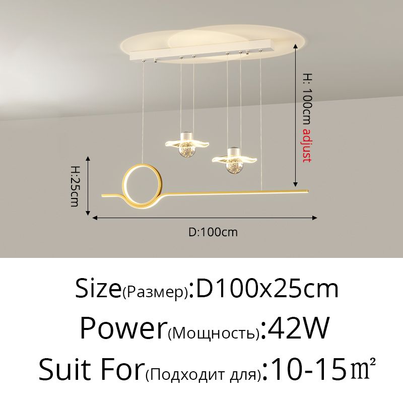 D100X25cm Três cores