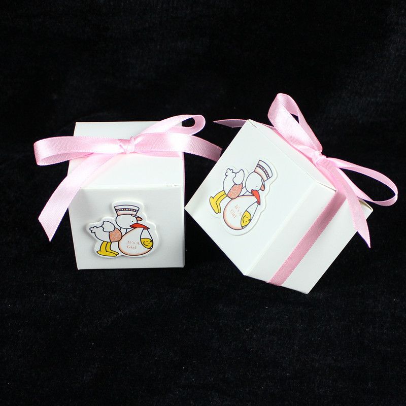 Rosa Duck-5.5x5.5x5.5cm-50st