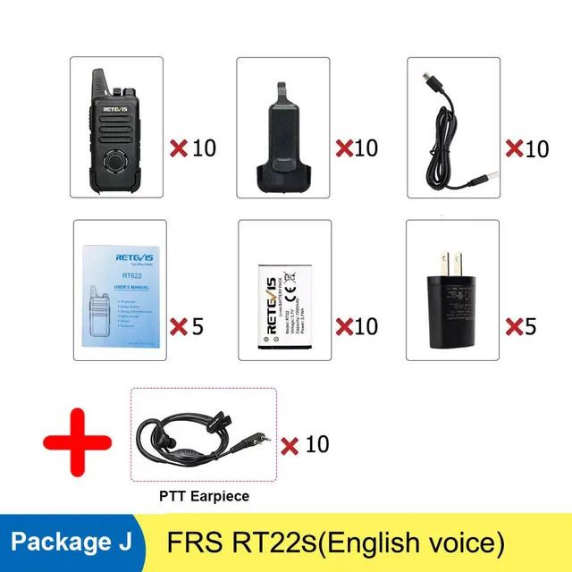 Rt22s 10pcs-pack j