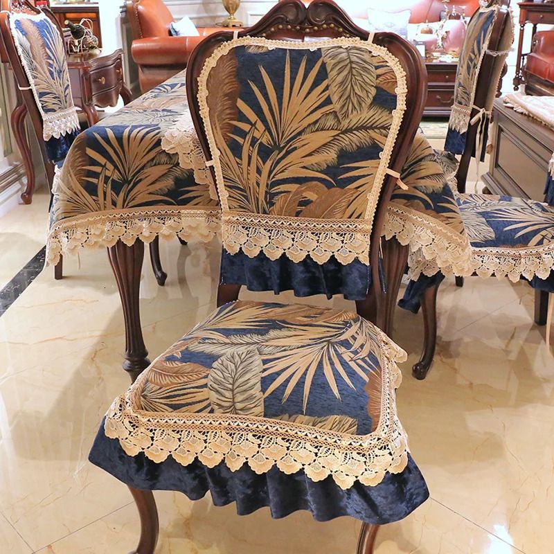 Cubierta de silla azul-1pc