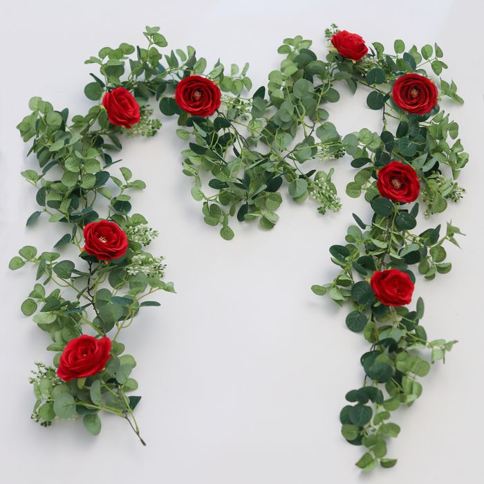 1pc Red Camellia