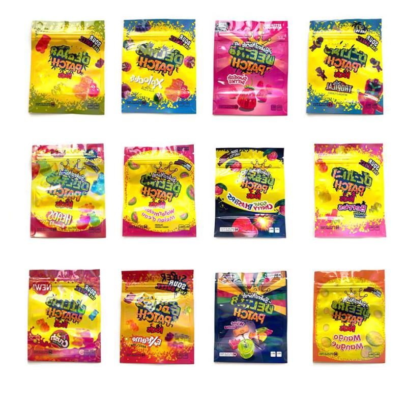 De La T8 Kids Package Bags Sour Cherry Blasters Heads Tropical Berries Watermelon Candy Gummy