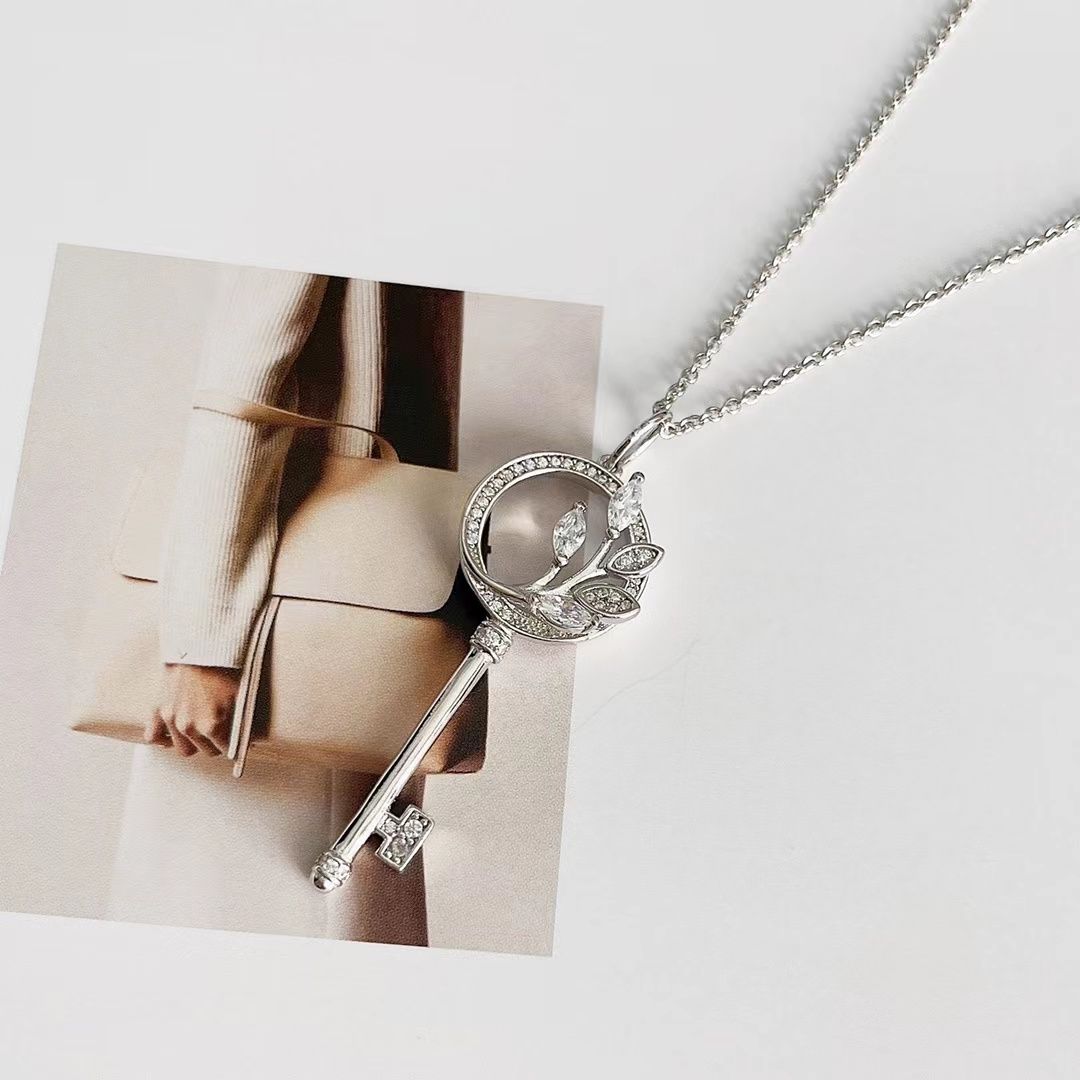 silver necklace