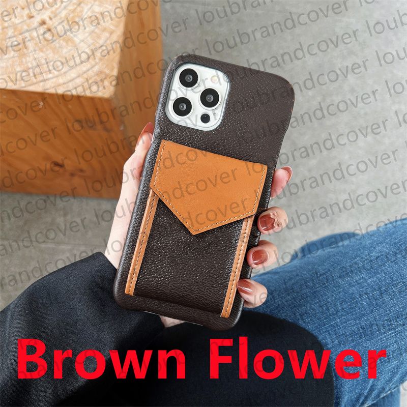 L8-Brown/Brown Flower NO Lanyard V+LOGO