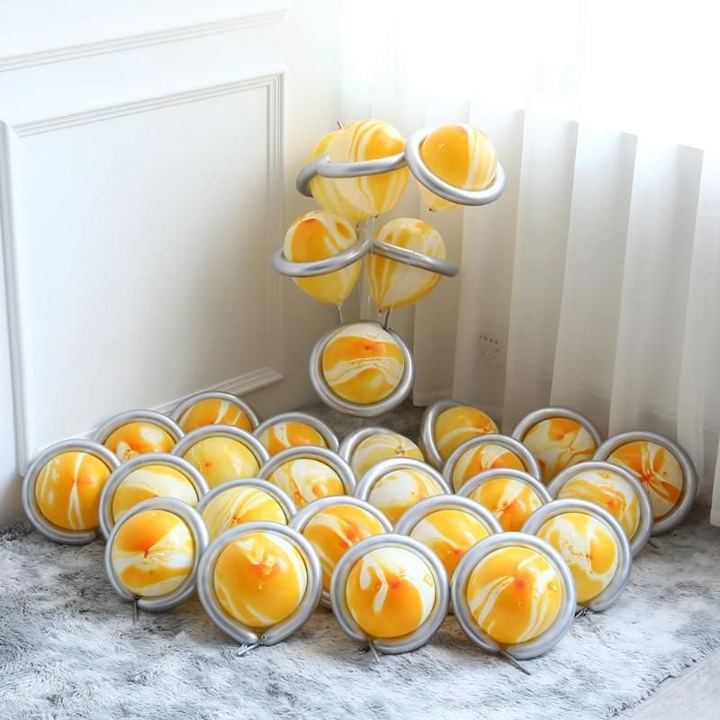 10inch 20pcs yellow