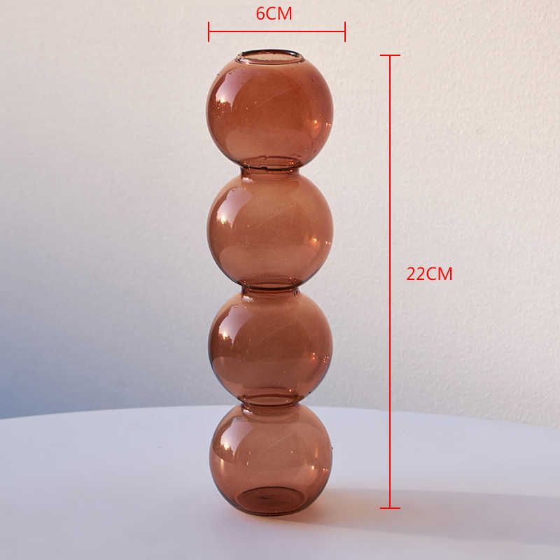 Vase brun 22cm