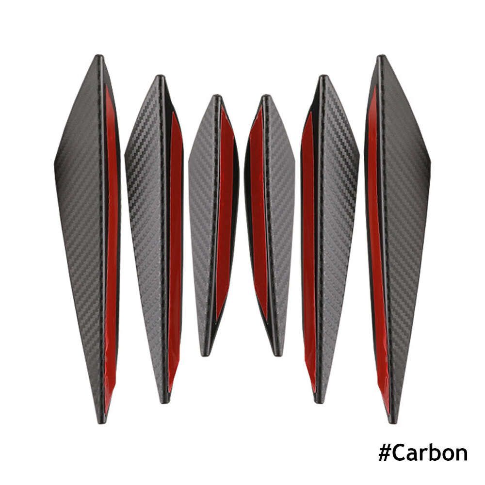 6pcs Carbon Fiber