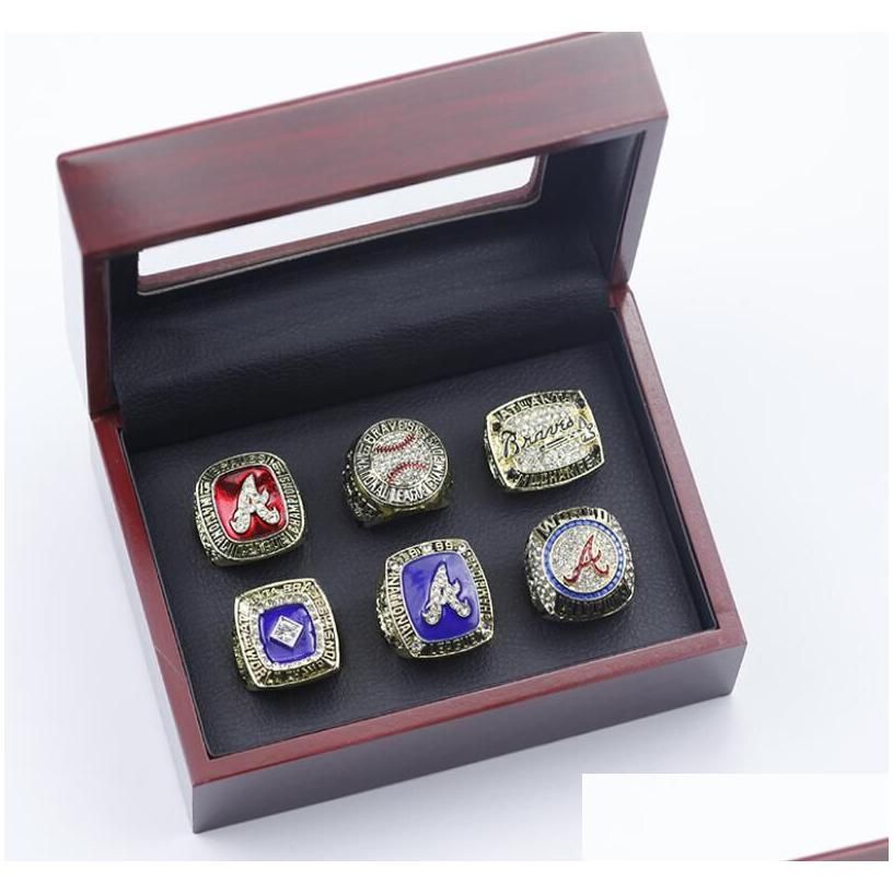 6Pcs Rings Set With Box Together