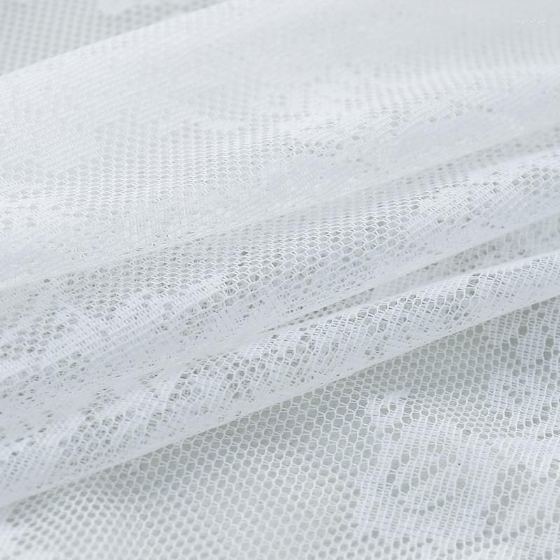 White Lace Curtain