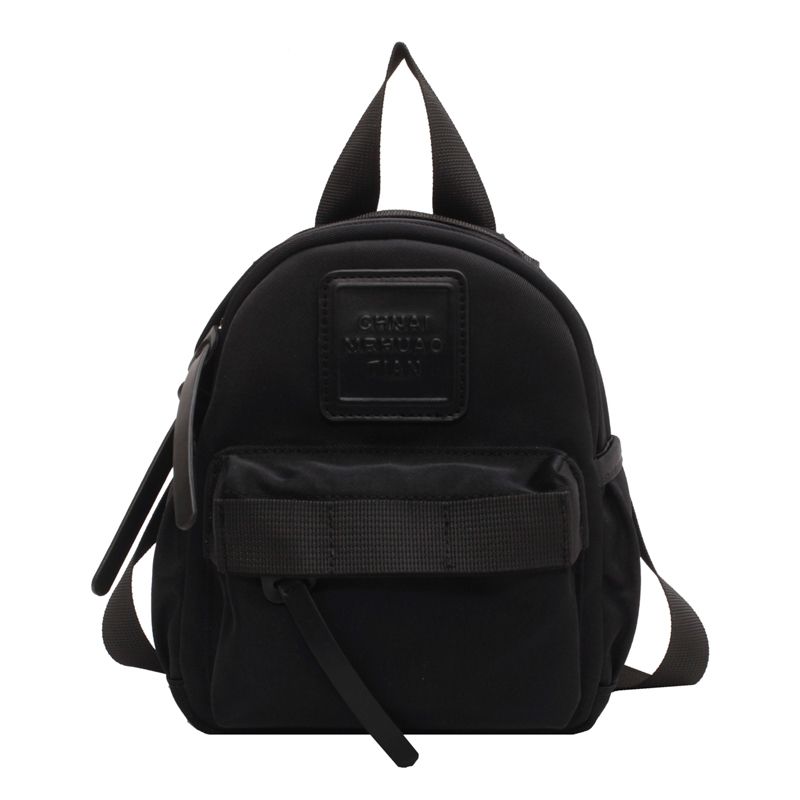 black backpack