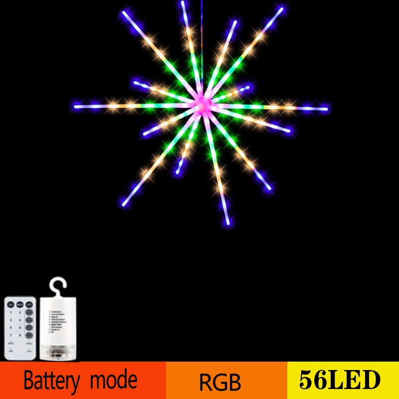 Battery 56led RGB