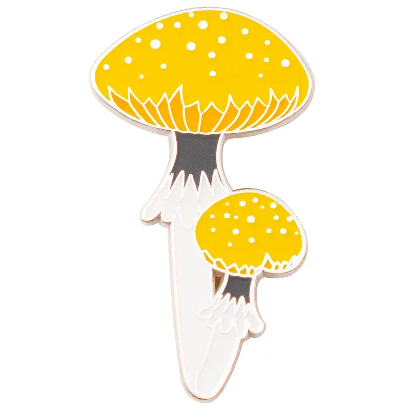 Mushroom Brooch