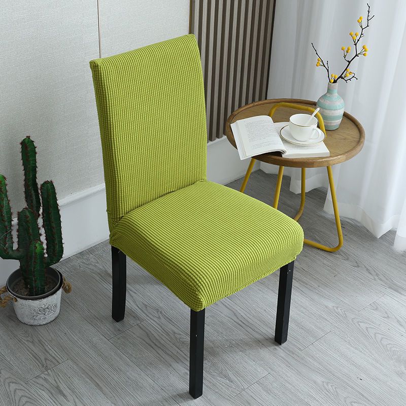 Couverture de chaise verte tendre 1pcs