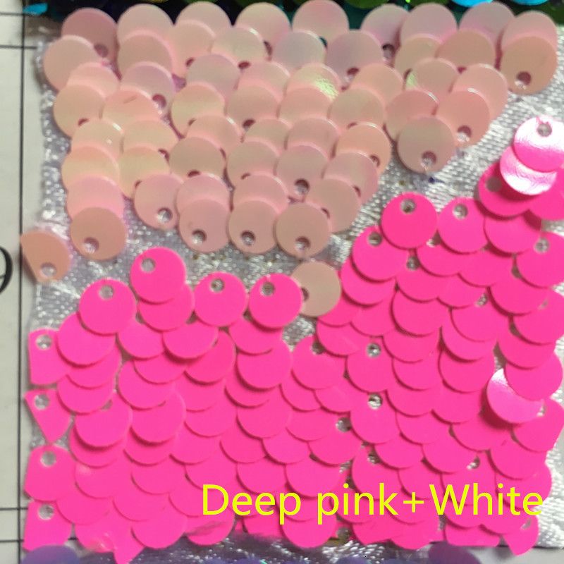 Deep Pink White-Breite 130cm x 50cm
