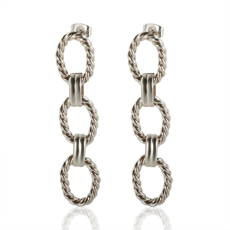 boucles d'oreilles en argent