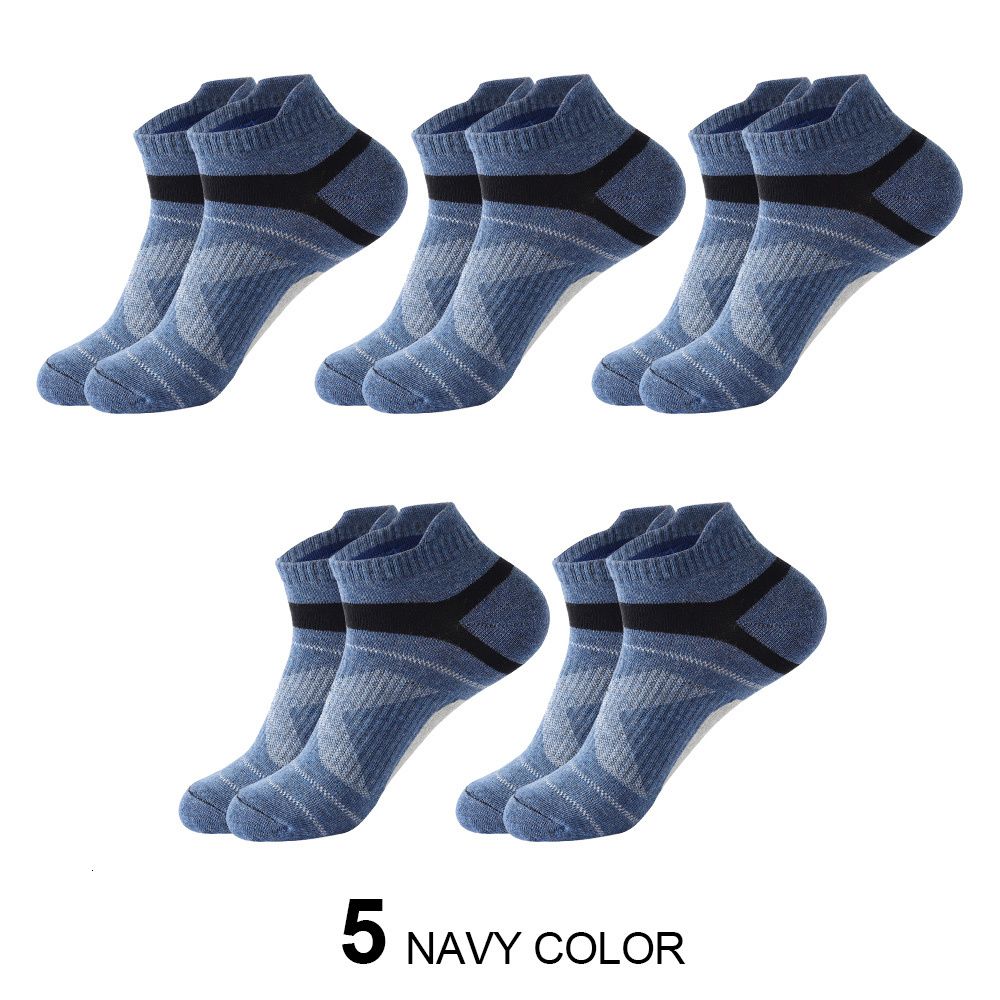 5 paires couleur marine