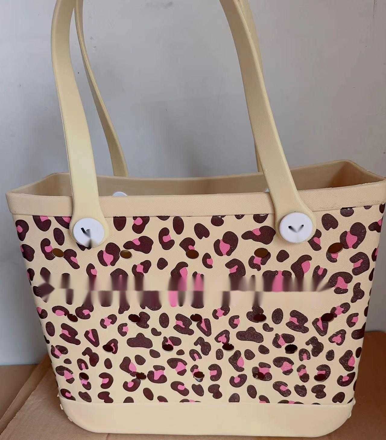 khaki red dot leopard print